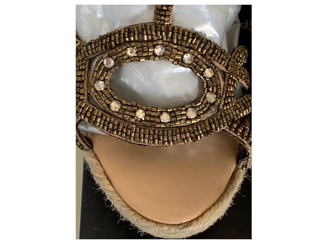Maliparmi Seil und Perlen Sandalen - Ansicht 7