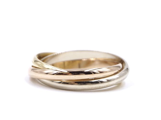 Love Cartier Tricolor 18k Trinity Ringgröße 49 - Ansicht 5