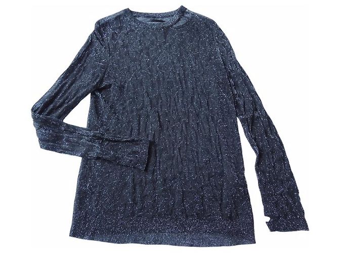 Zadig & Voltaire ZADIG DE LUJO Y VOLTAIRE - JERSEY BRILLANTE NEGRO - TS - vista 8
