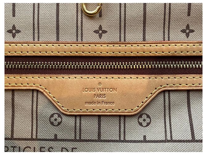 Neverfull Louis Vuitton Sacolas Marrom - vista 7