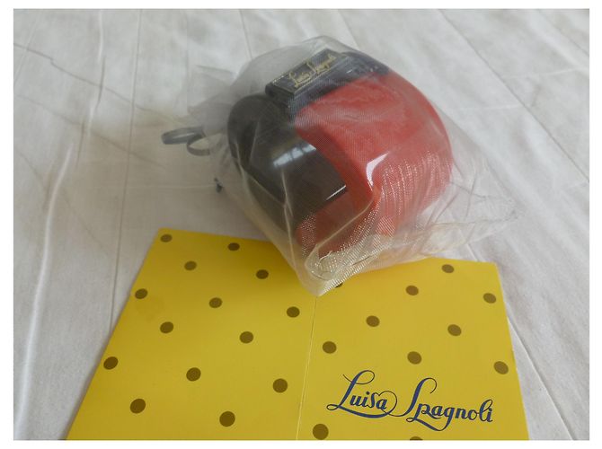 Luisa Spagnoli Braccialetto di colore rosso e nero - vista 9