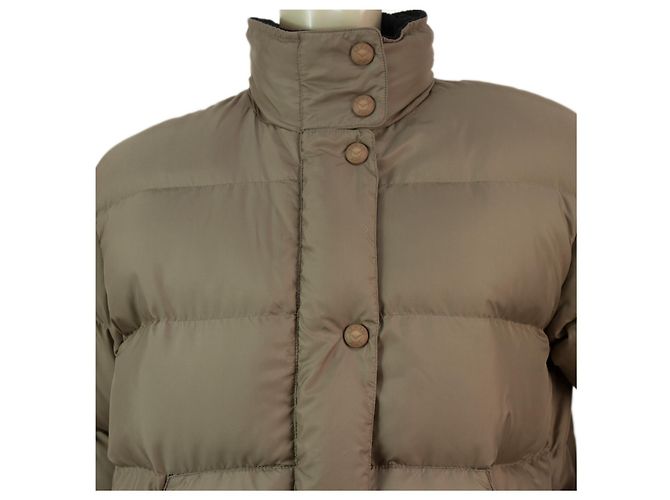 ARMANI JEANS Beige Womans Pufferjacke - Gr 38 - Ansicht 5