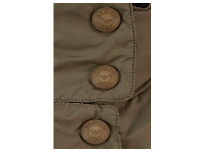 ARMANI JEANS Beige Womans Pufferjacke - Gr 38 - Ansicht 6