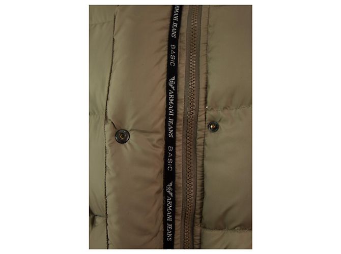ARMANI JEANS Beige Womans Pufferjacke - Gr 38 - Ansicht 8