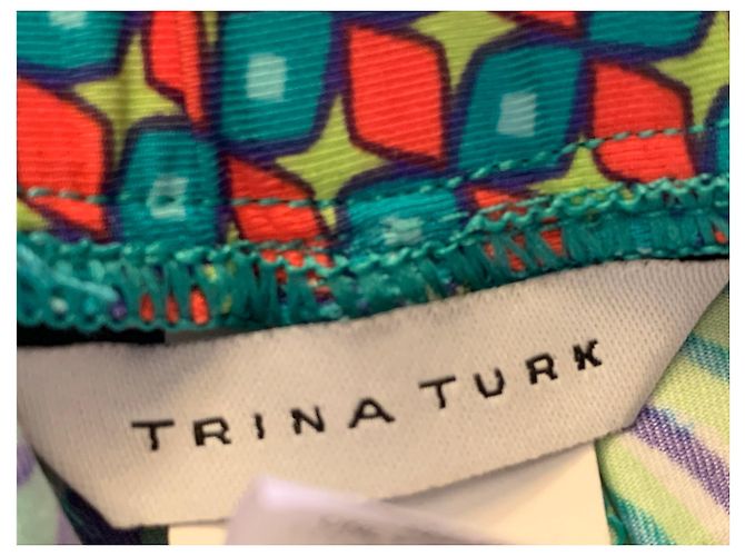 Trina Turk Große geblümte Hose Mehrfarben - Ansicht 2