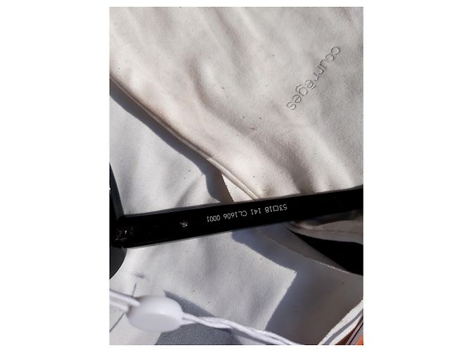 Courreges VINTAGE Courrège Gläser Schwarz - Ansicht 5