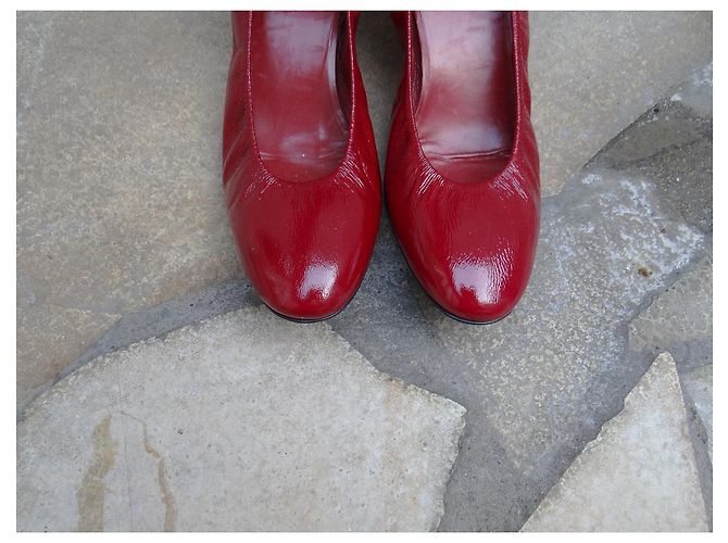 Décolleté Pierre Hardy Bordeaux in Vernice 35 Bordò - vista 2