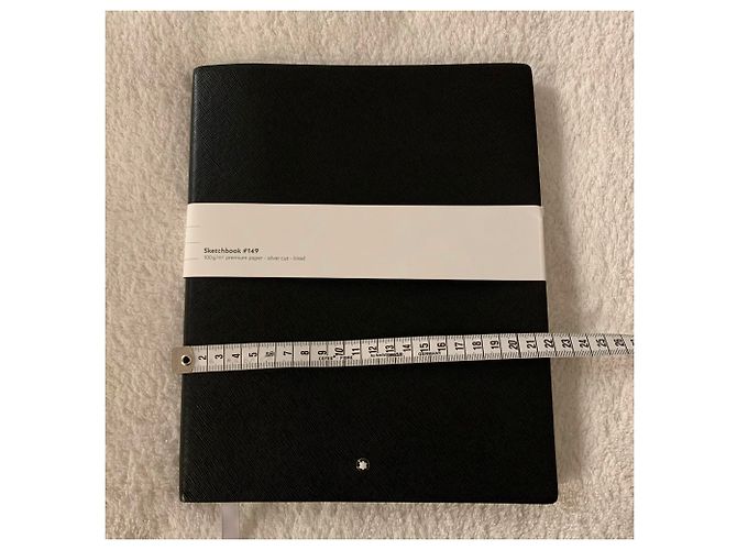 Montblanc Schwarzes Lederskizzenbuch #149 - Ansicht 13