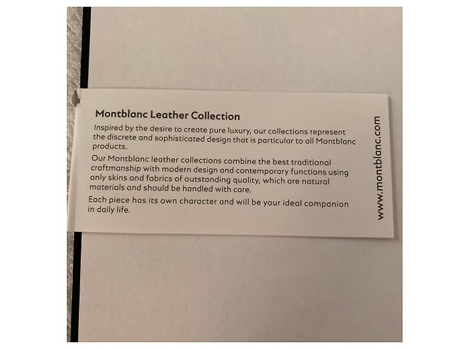 Montblanc Schwarzes Lederskizzenbuch #149 - Ansicht 8
