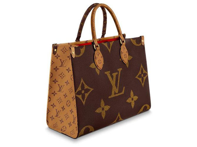 Louis Vuitton LV Onthego MM Marrone - vista 2