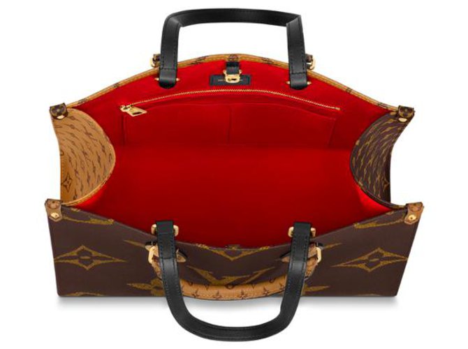 Louis Vuitton LV Onthego MM Marrone - vista 3