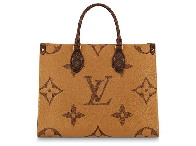 Louis Vuitton LV Onthego MM Marrone - vista 4