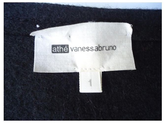 Vanessa Bruno Athe ATHEE VANESSA BRUNO - SCHWARZES WOLLKLEID - T..1 - Ansicht 4