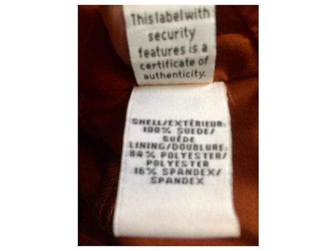 Diane Von Furstenberg Jenn Fringe Wildlederkleid Braun Cognac - Ansicht 10