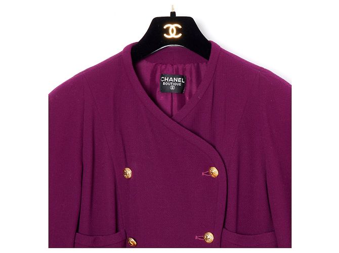 Chanel LILA MANTEL ODER KLEID FR40 - Ansicht 2