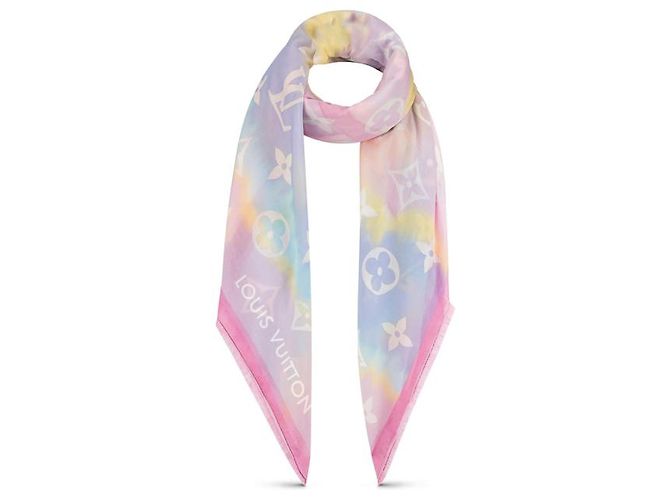 Louis Vuitton LV Scarf nuevo Rosa - vista 3