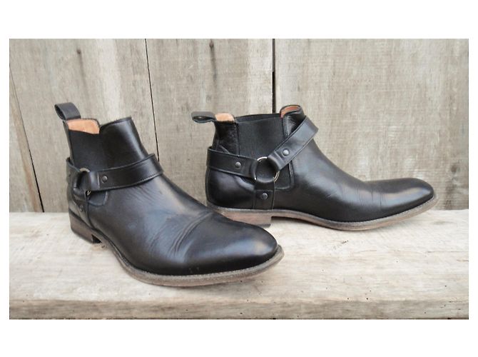Anthology Paris Chelsea Boots Black Leather 40 - view 3