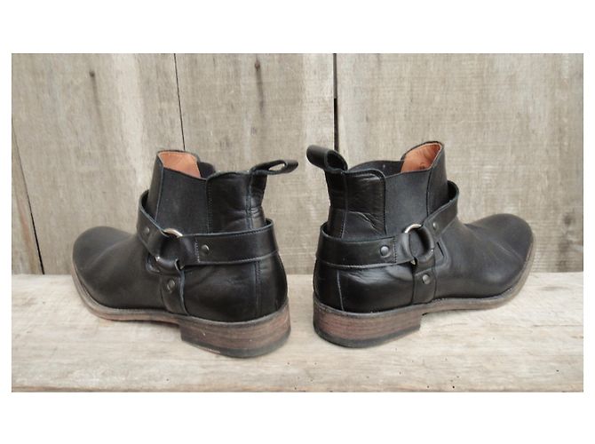 Anthology Paris Chelsea Boots Black Leather 40 - view 5