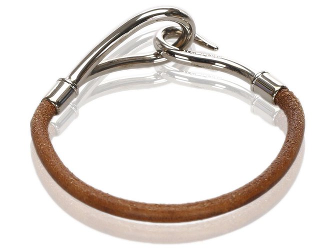 Bracelet Hermès Jumbo Cuir Marron – Fermoir Crochet – Occasion