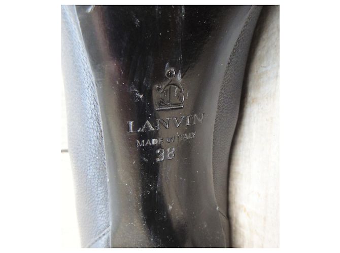 Dimensione stivali Lanvin 38 condizione perfetta Grigio antracite - vista 7