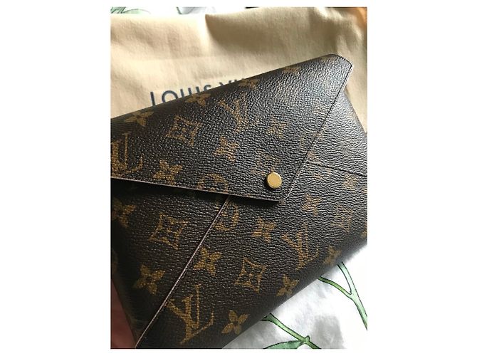 Louis Vuitton Kirigami Pochette grande Marrone Rosa - vista 2
