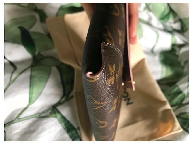 Louis Vuitton Kirigami Pochette grande Marrone Rosa - vista 7