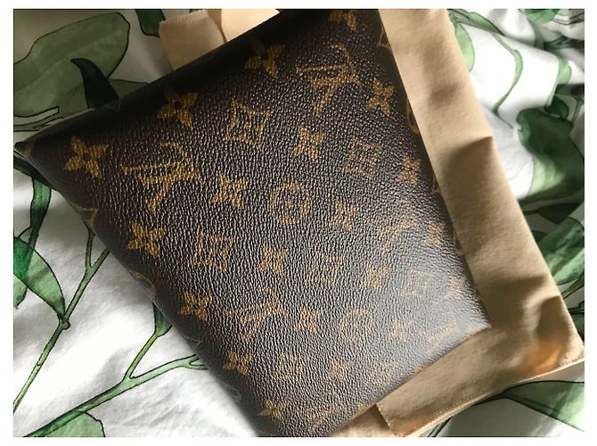 Louis Vuitton Kirigami Pochette grande Marrone Rosa - vista 8