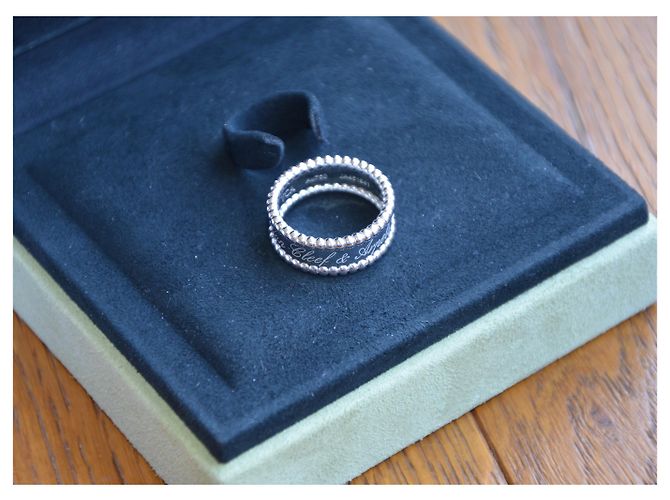 Van Cleef & Arpels Van Cleef und Arpels Perlée Signature Ring aus Weißgold - Ansicht 3