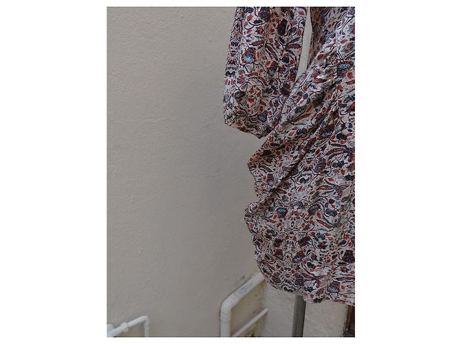 Balenciaga Seidenkleid Oversize Mehrfarbig Mehrfarben - Ansicht 3