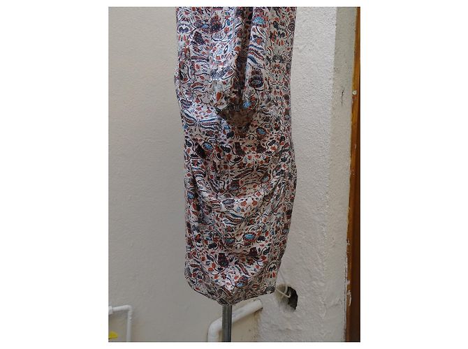 Balenciaga Seidenkleid Oversize Mehrfarbig Mehrfarben - Ansicht 6