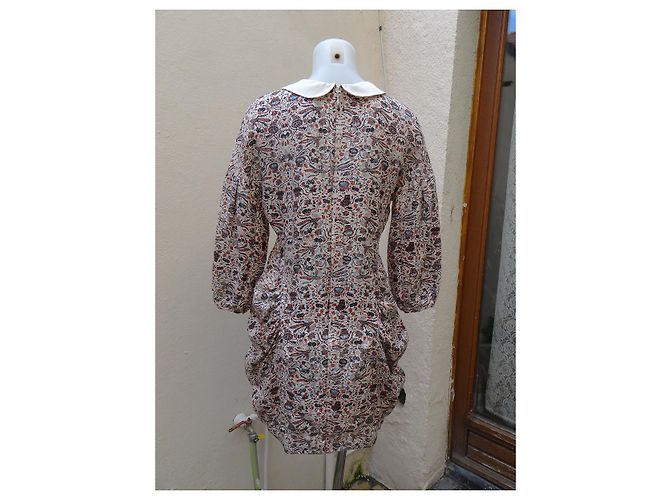 Balenciaga Seidenkleid Oversize Mehrfarbig Mehrfarben - Ansicht 7