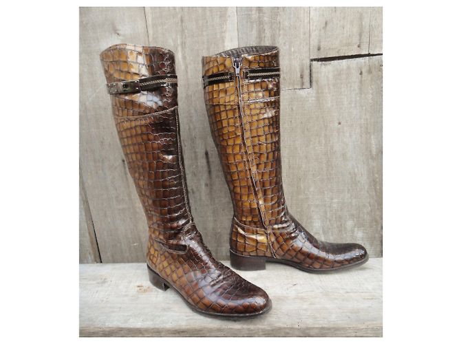 Botas Vic Matié p 37,5 Marrón claro - vista 4