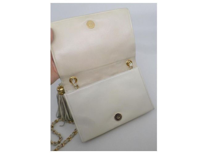 Camera Chanel Handtaschen Weiß - Ansicht 7