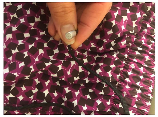 Hermès Pantaloncini da bagno Prugna - vista 3