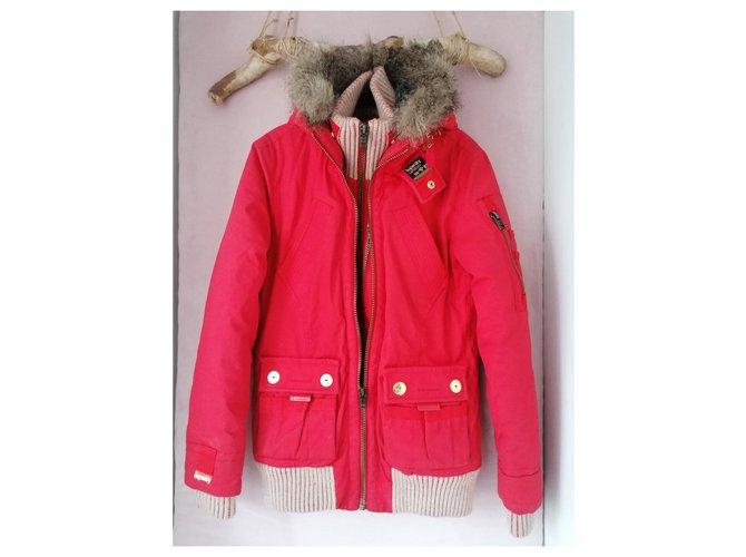 Superdry Chaquetas Roja - vista 12