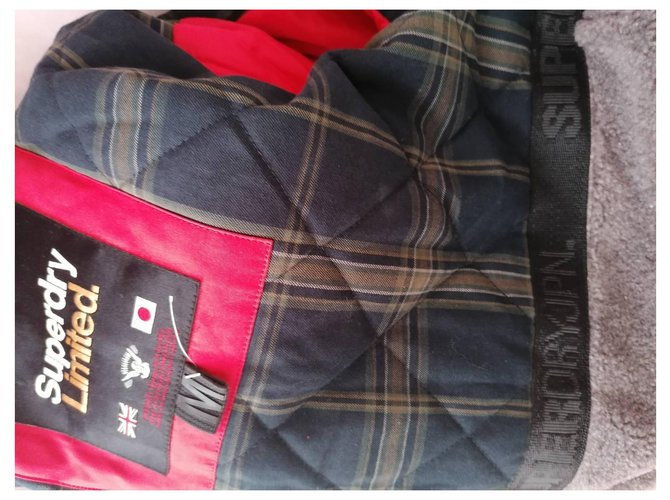 Superdry Chaquetas Roja - vista 2