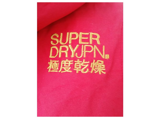 Superdry Chaquetas Roja - vista 4