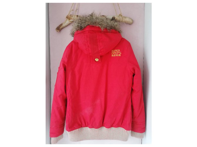 Superdry Chaquetas Roja - vista 5