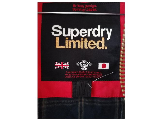 Superdry Chaquetas Roja - vista 7