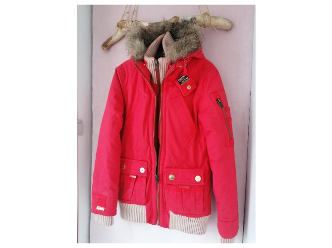 Superdry Chaquetas Roja - vista 8