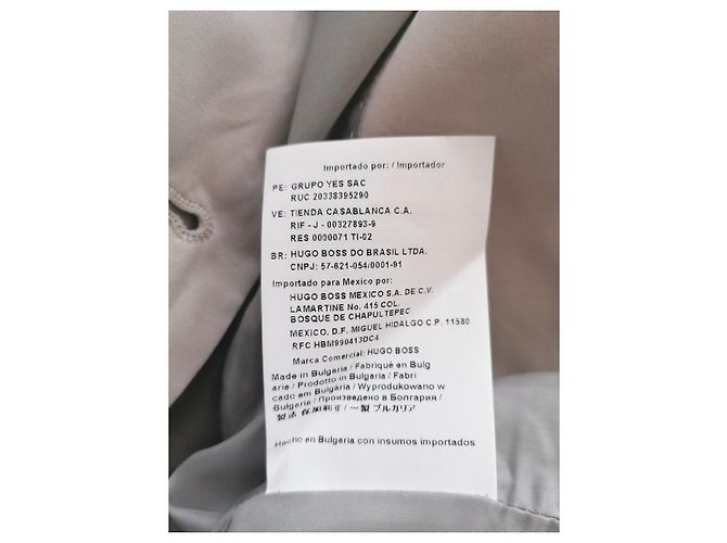 Hugo Boss Anzugjacke Creme - Ansicht 3