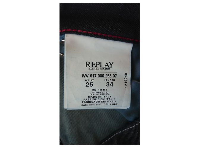 Autre Marque Ver Novamente Jeans, Tamanho W25/eu34 Preto - vista 6