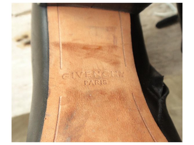Stivaletti Givenchy in pelle nera 37 Nero - vista 7