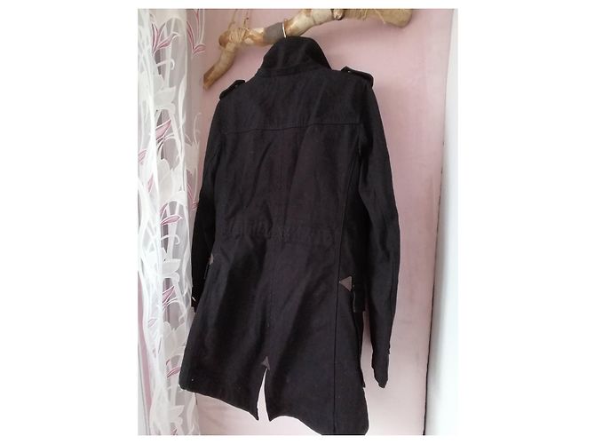 Parka 3 en 1 Juicy Couture Negra de Algodón Negro - vista 2