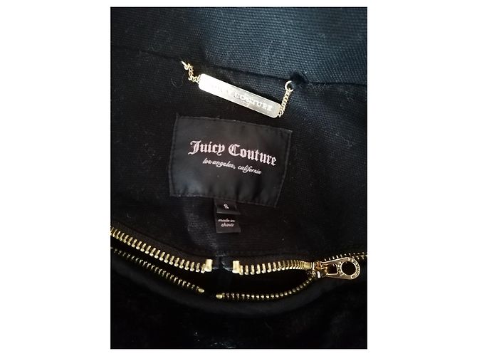 Parka 3 en 1 Juicy Couture Negra de Algodón Negro - vista 3