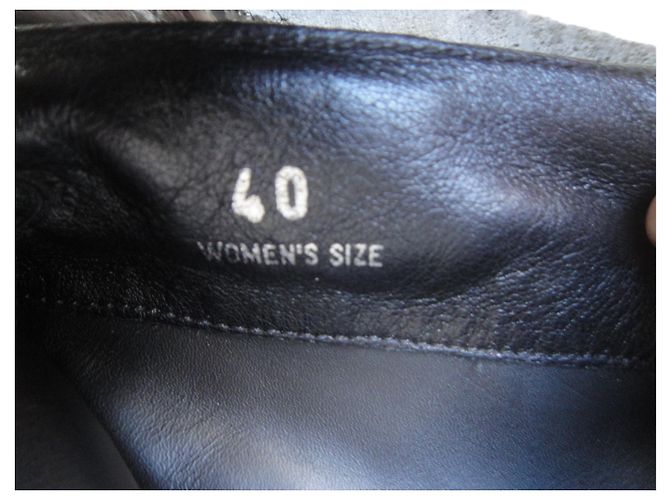 Botas Tod's de ante negro 40 - vista 9