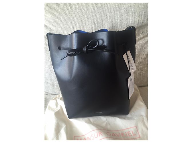 Mansur Gavriel Beuteltasche GM Schwarz - Ansicht 2