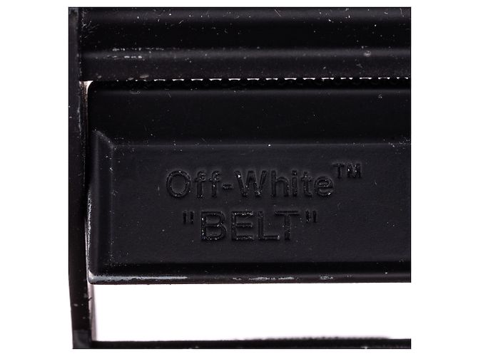 Off White Black Industriegürtel - Ansicht 5