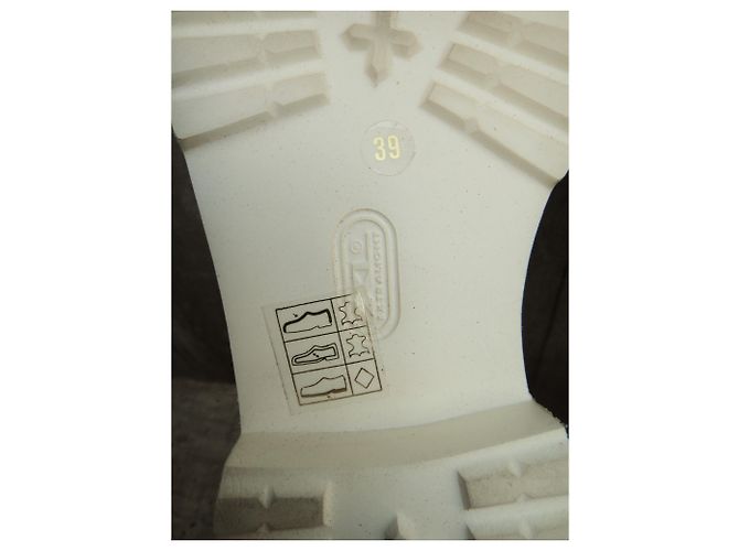 Autre Marque Derby verniciato parlanti p 39 Blu navy - vista 8