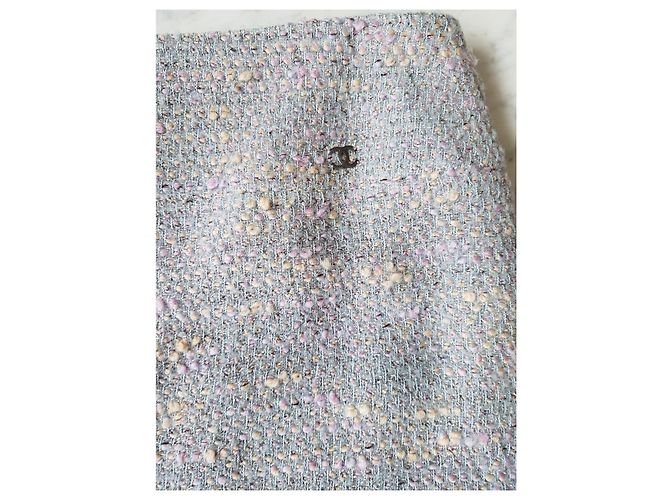 Chanel-Bouclé-Jacke , Rock Anzug Mehrfarben - Ansicht 5